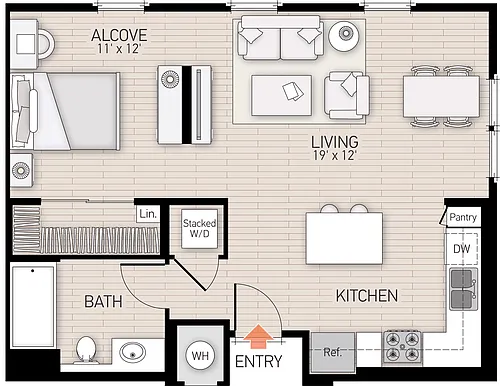 Floor plan Plan A