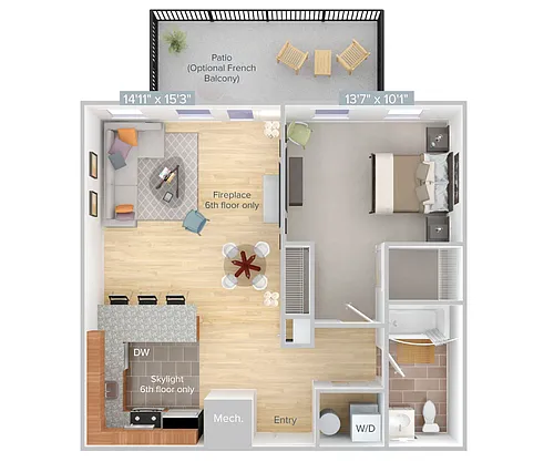 Floor plan A3-738