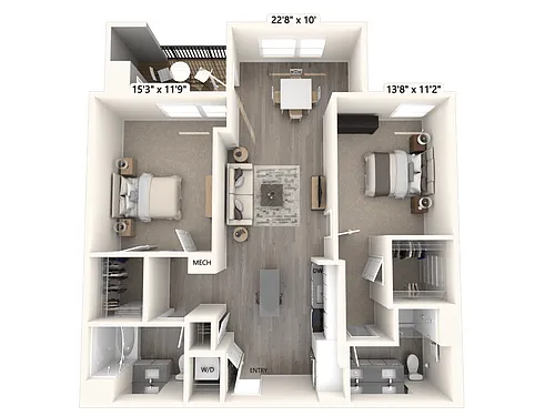 Floor plan B24U