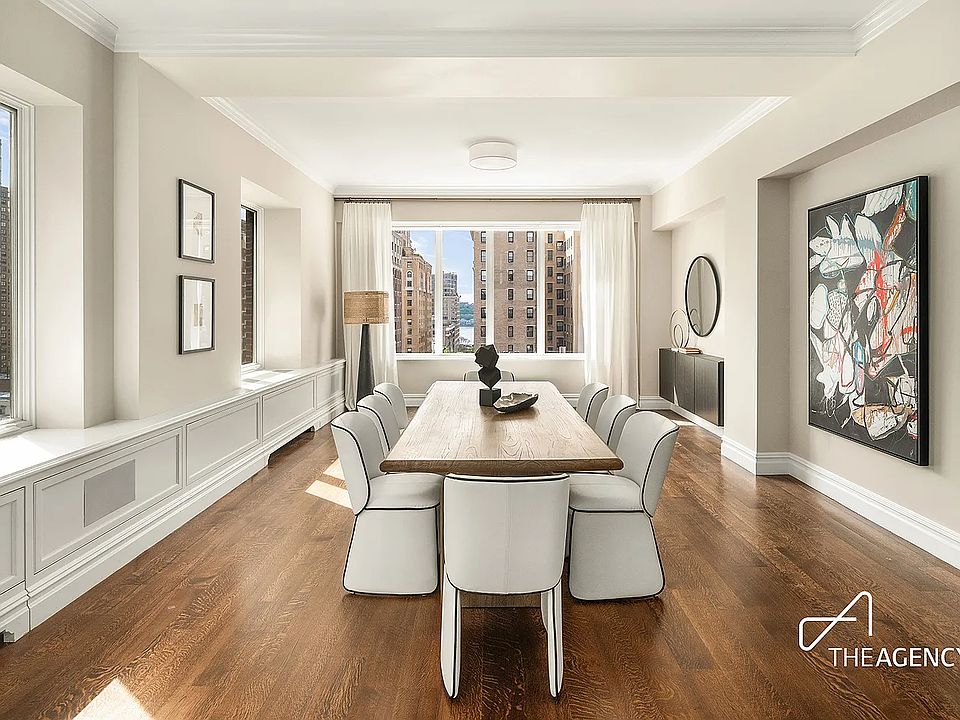 This pristine Central Park penthouse at the Majestic has a private