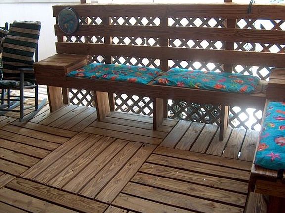 Top Level of Covered Deck