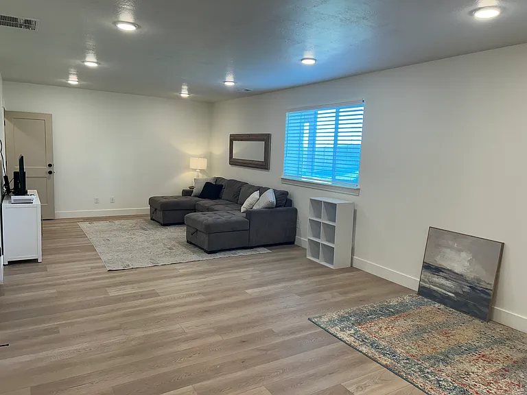 Open family/dining area