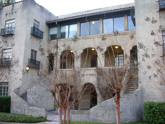 Front of The Nicholas Condominiums (Winter)