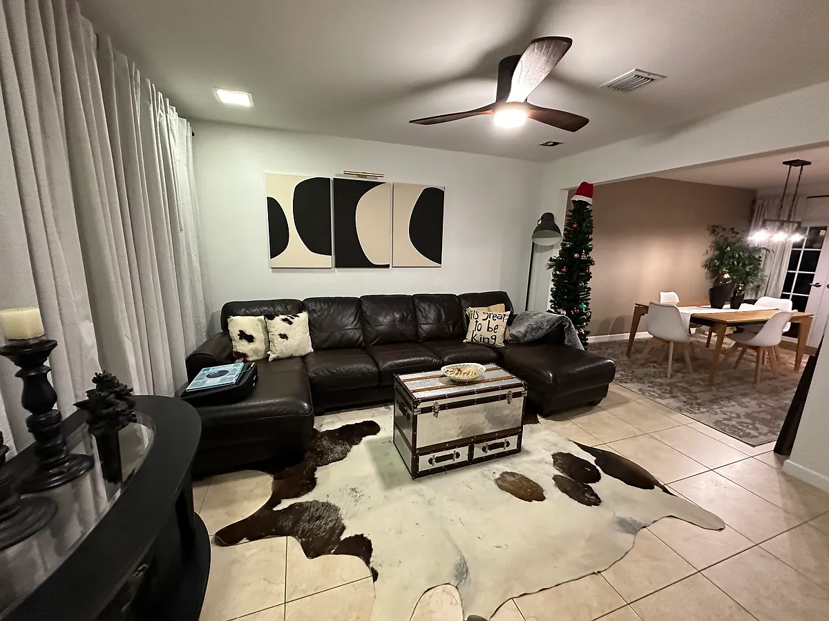Living Room Area - 8581 SW 109th Ave
