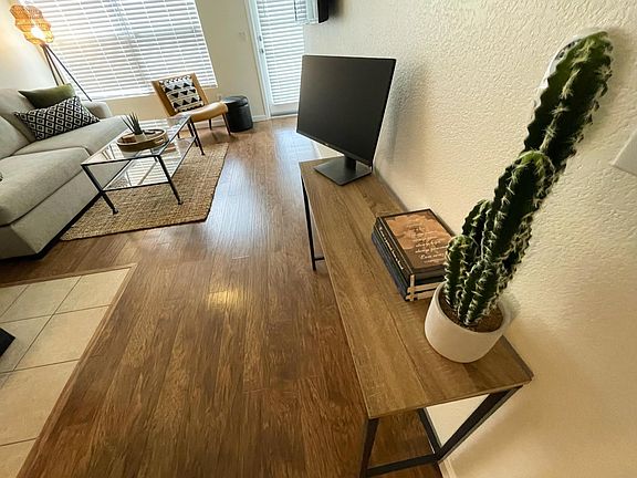 Desk and monitor for your use