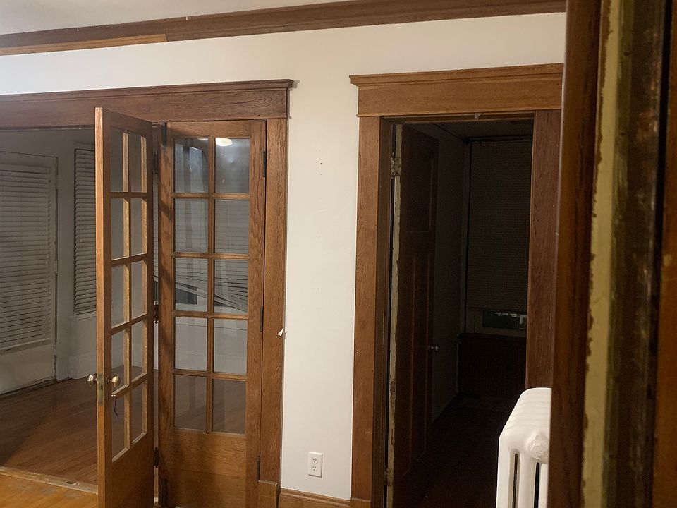 View of two bedrooms 
Bedroom 1 (Left) 
Bedroom 2 (Right)