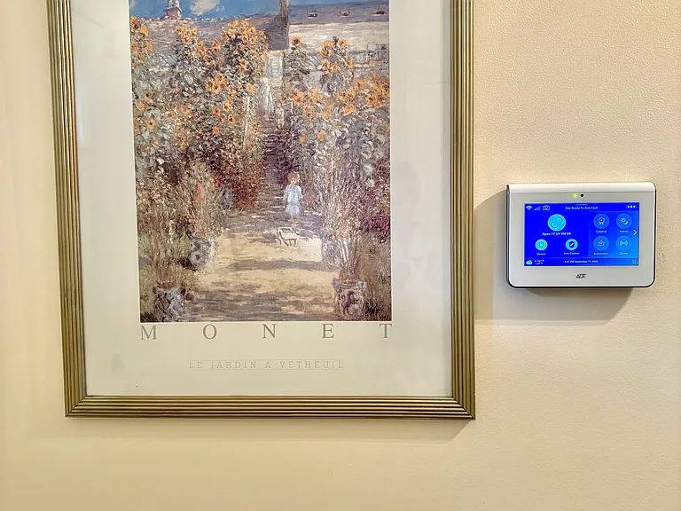 Front Entryway - ADT Alarm System