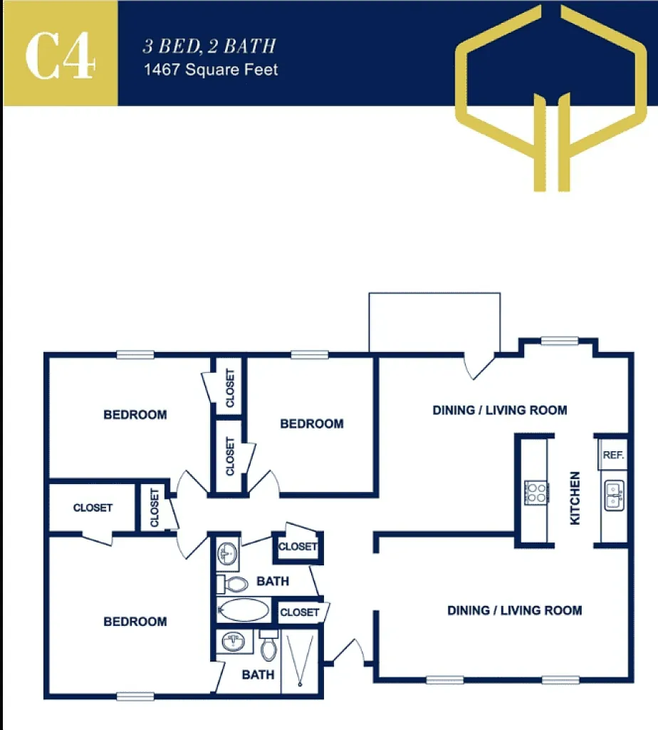 Floor plan The 1467