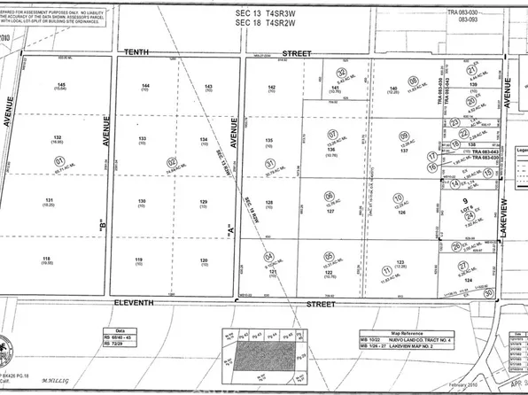 0 Reservoir Ave Lot 142, Nuevo, CA 92567