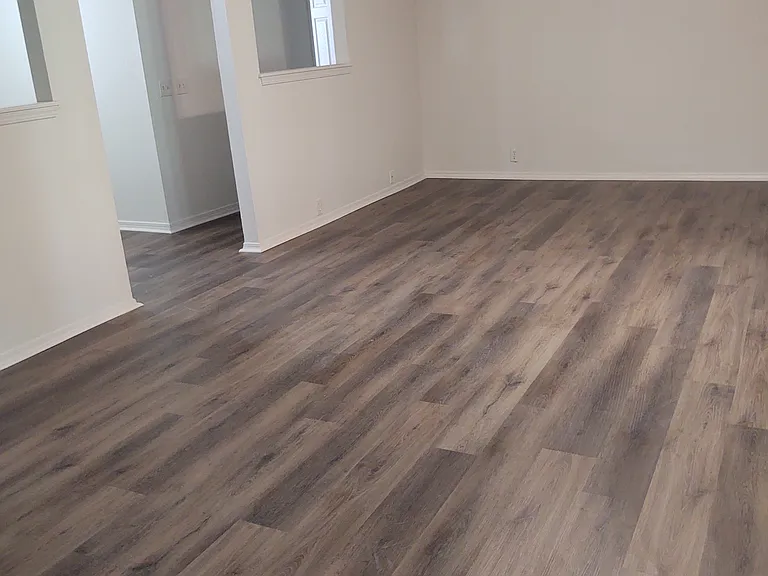View of living room from dining room