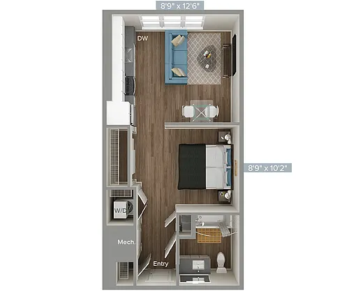 Floor plan SM04-521-1