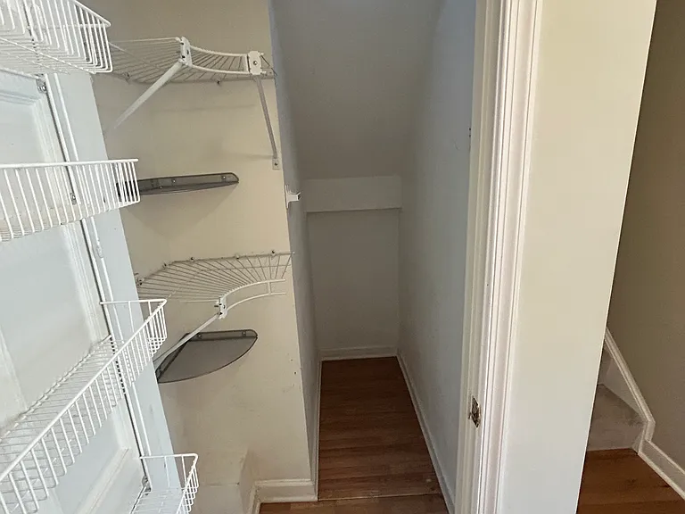 Second pantry and/or storage closet for added convenience near the kitchen