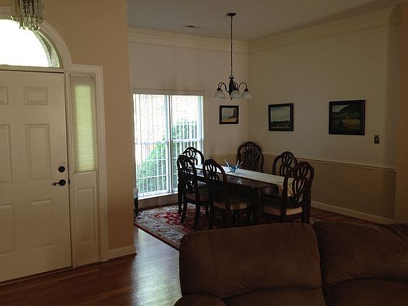 Open dining room