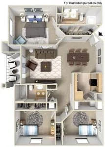 Floor plan Tuscany