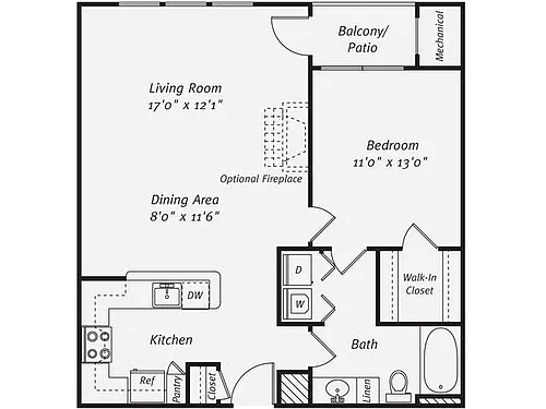 Floor plan A4