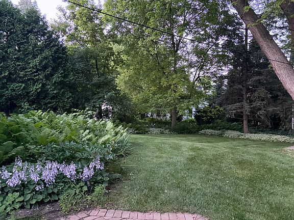 Beautiful Yard with Mature Landscaping