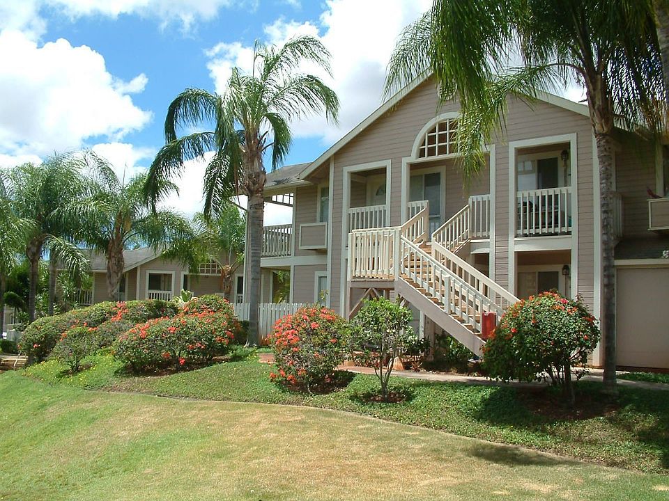 View of condo from yard