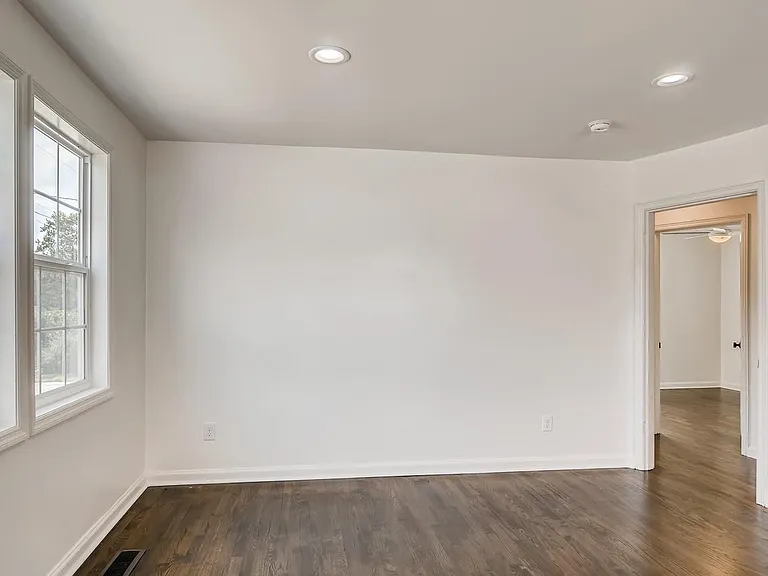 Livingroom view from the front entrance