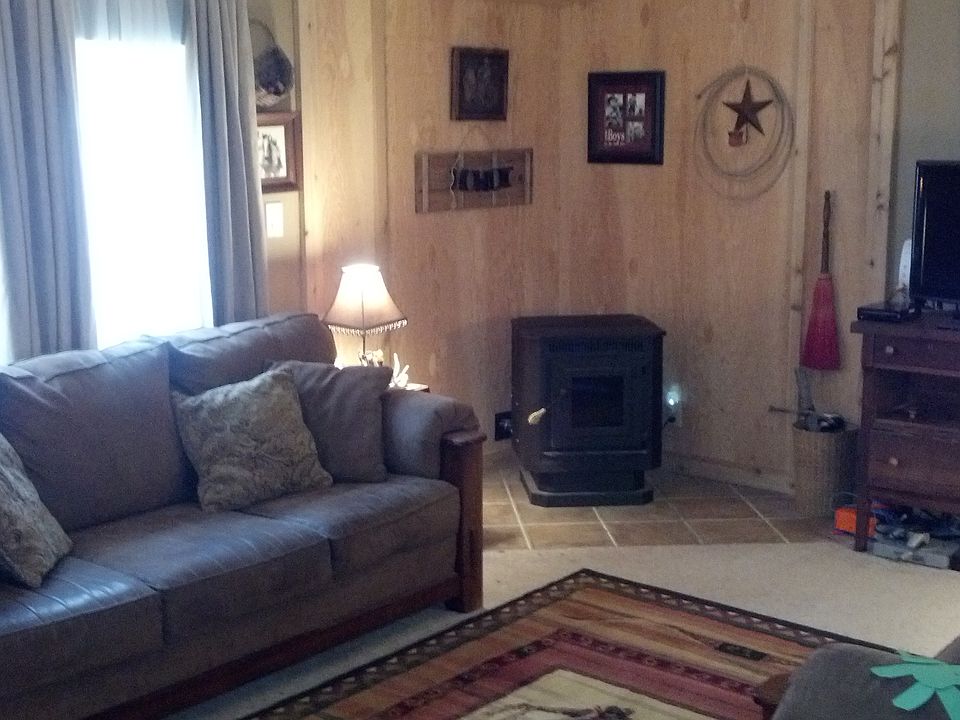 Living Room with Pellet Stov