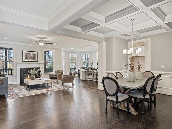 Fairview Park The Hanover Open Dining Room and Family Room