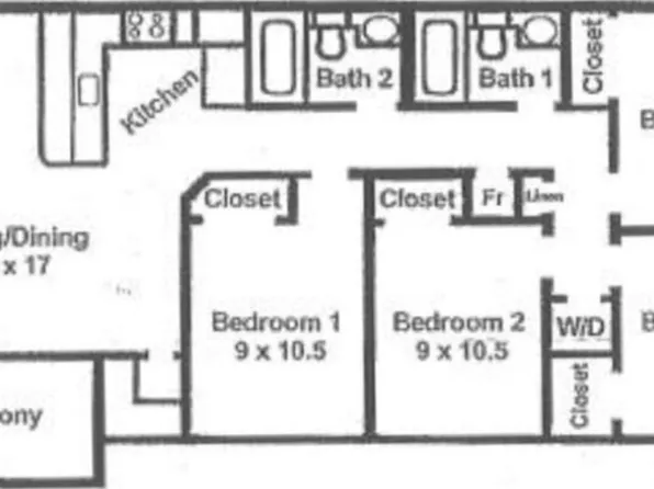 1208 University Ter APT D, Blacksburg, VA 24060