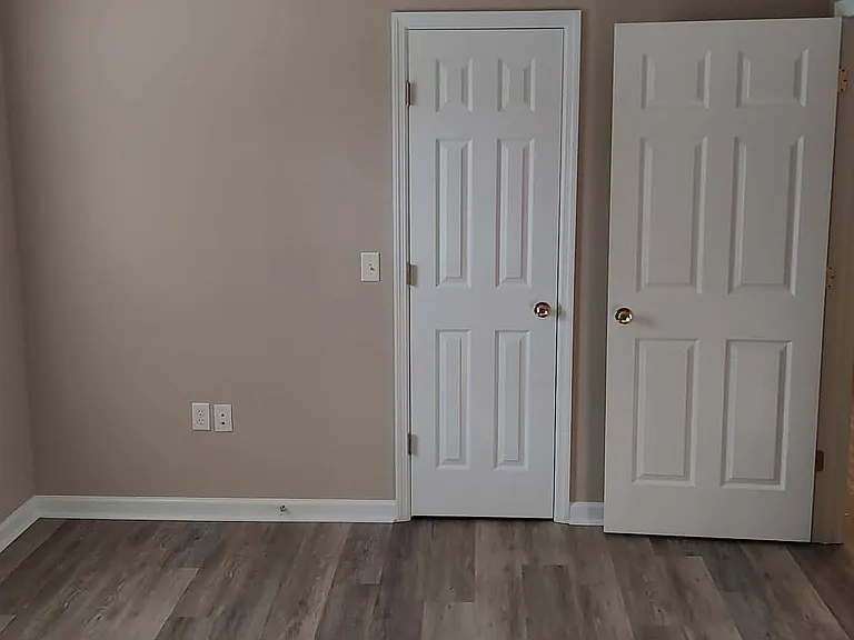 Large secondary bedrooms with spacious closets