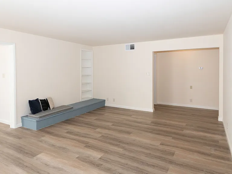 living room and entry