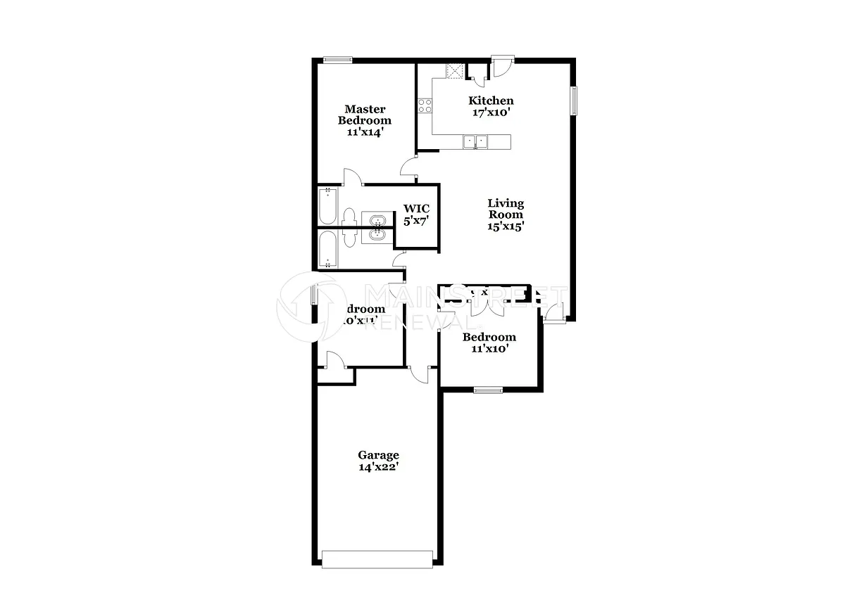 Floor Plan - 11407 Indian Cyn