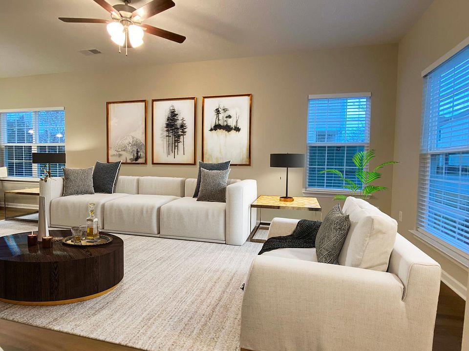 Virtual Staging of Living Room