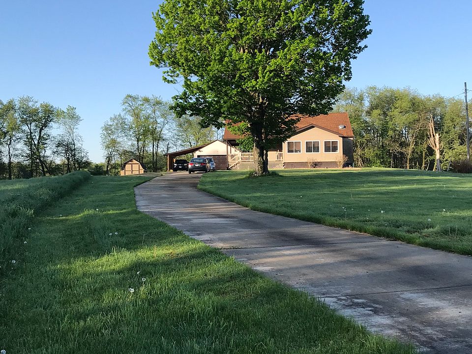 Concrete driveway