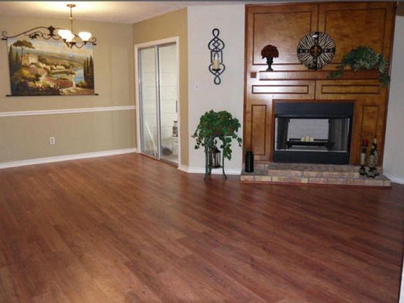 Living Area with Fireplace