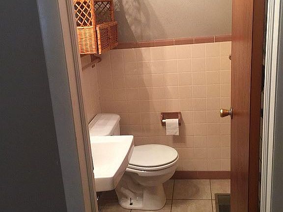 half is off master bedroom