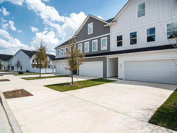 Private Driveways with 2-Car Garage