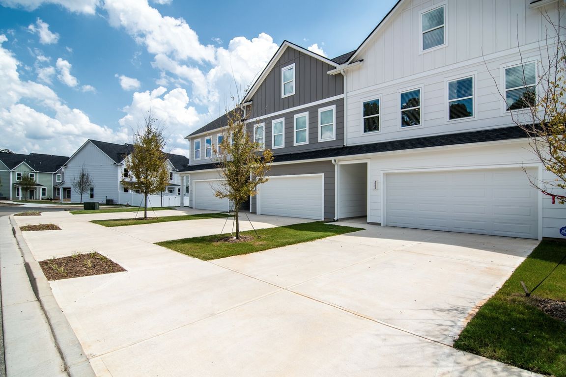 Private Driveways with 2-Car Garage