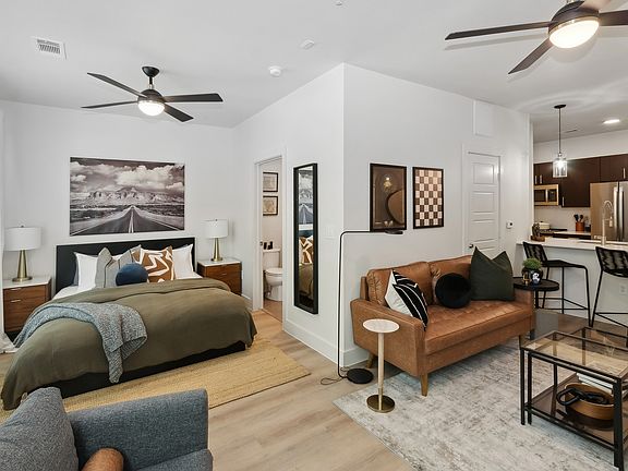 Ballpark_interior_bedroom living room kitchen