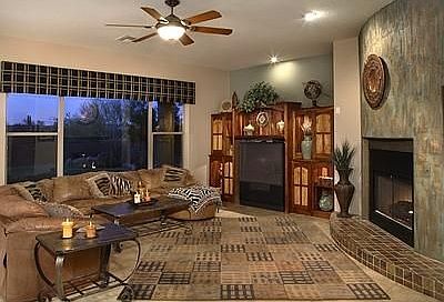 Warm and inviting family room
