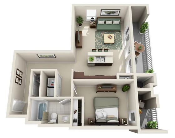Floor plan Angeles