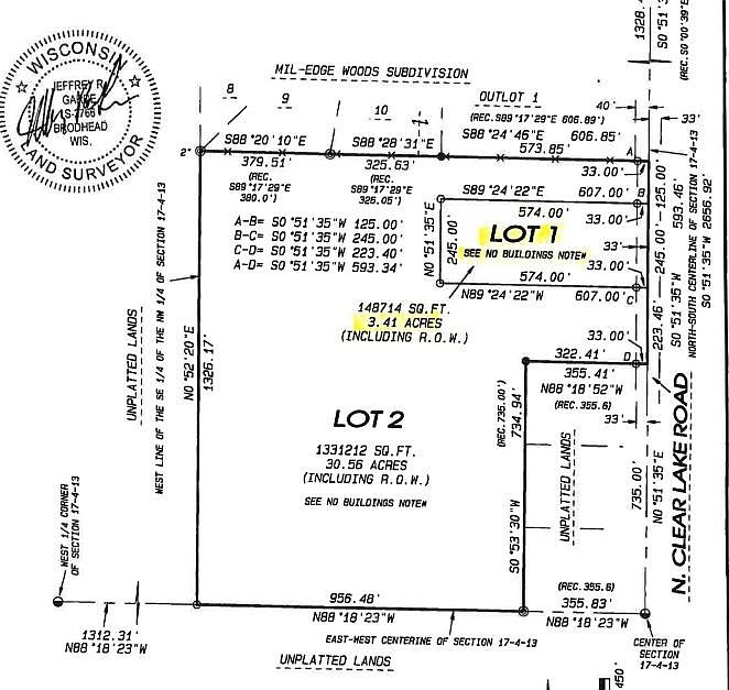 1st image of LOT 1 N Clear Lake Ave