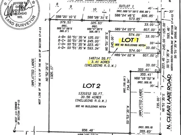 LOT 1 N Clear Lake Ave, Milton, WI 53563