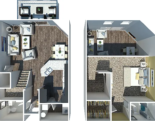 1 bedroom townhome 1 bedroom townhome