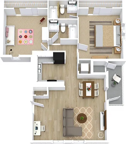 Floor plan The Grove