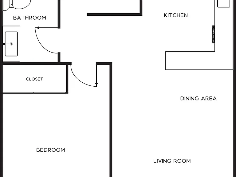 LIV @ University II, One-Bedroom Apartment LIV @ University II, One-Bedroom Apartment