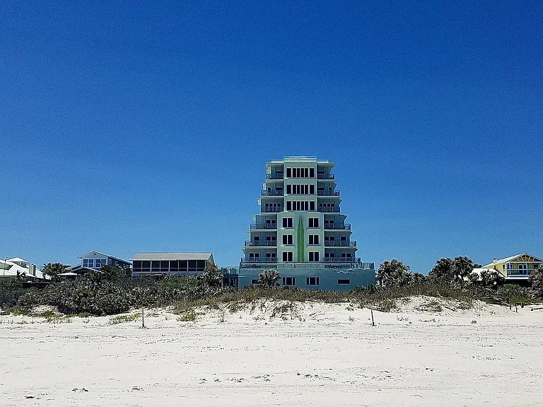 Condo View from beach