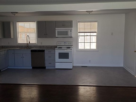 brand new kitchen open to living room