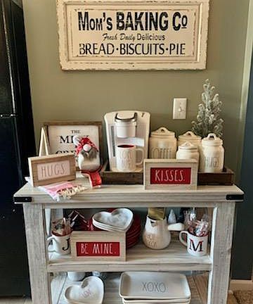 Set up your own coffee area in the generous kitchen area.