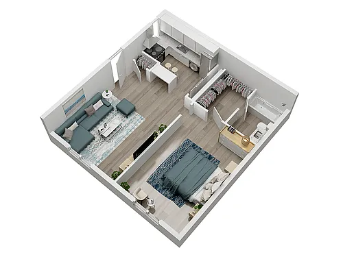 Floor plan Eola