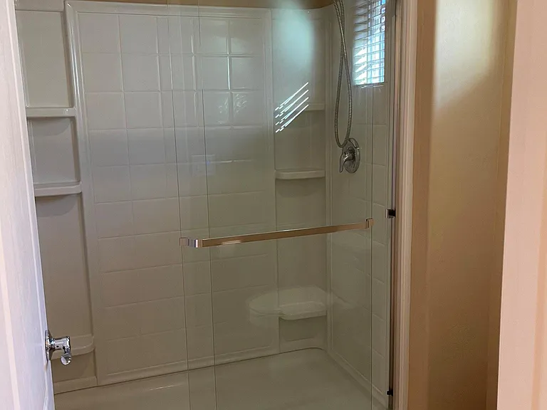 Master shower