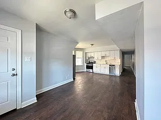 Living, Dining and Kitchen Area BEFORE Virtual Staging