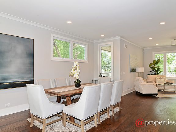 Dining Room with view of Living Room