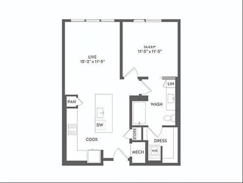 Floor plan A3b